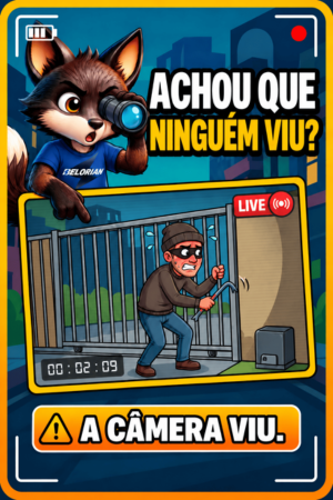 Imagem de um motor de portão eletrônico